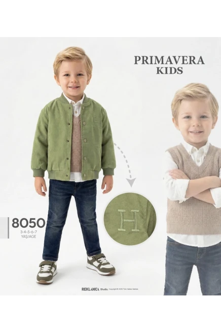 3-7 سنة صبي بدله ستره مع سروال