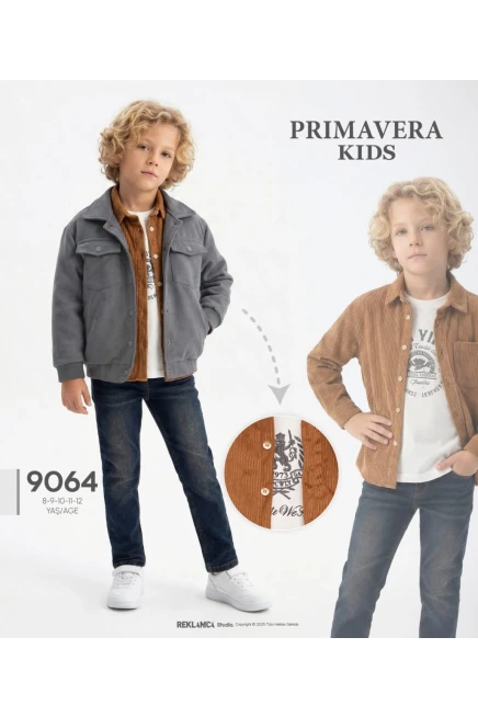 8-12 سنة صبي بدله ستره مع سروال