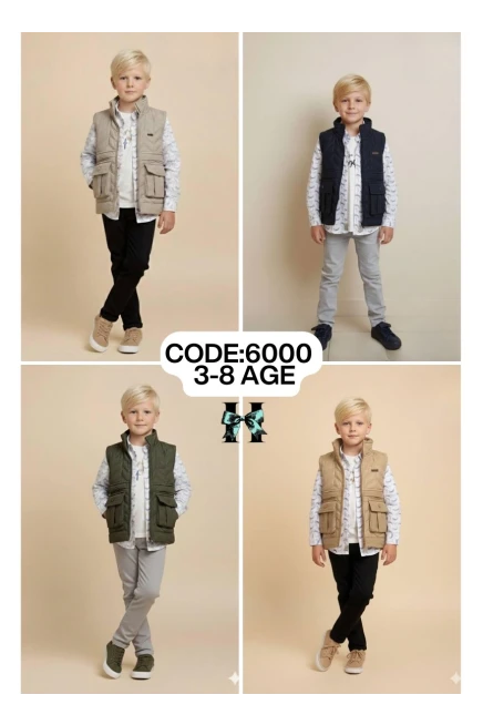 3-8 سنة صبي بدله جيله مع سروال