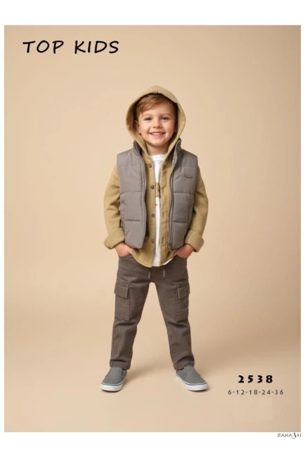 6-36 месяц мальчик Жилет брюки костюм