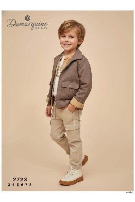 3-8 YEAR Boy PANT SUIT WITH JACKET