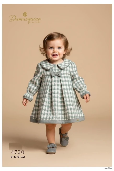 3-12 شهر فتاة فستان