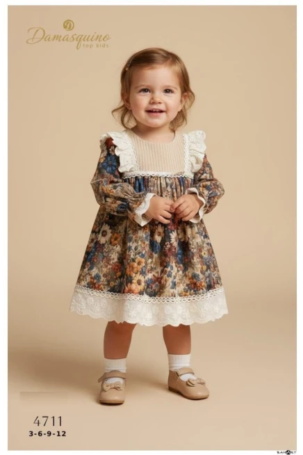 3-12 شهر فتاة فستان