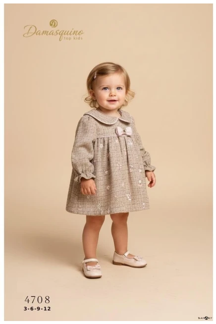 3-12 شهر فتاة فستان