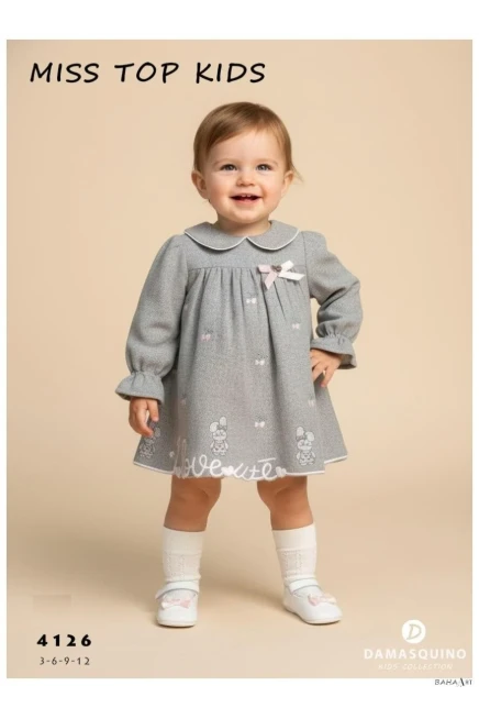 3-12 شهر فتاة فستان