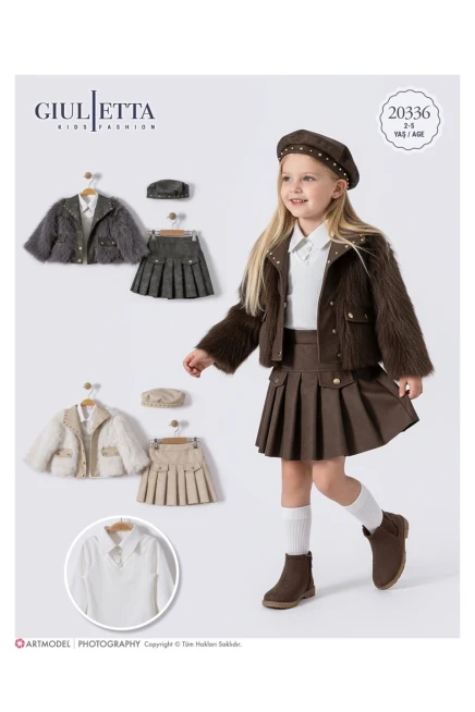 2-5 ГОДА девочка  пиджак с юбкой комплект