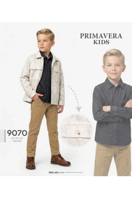 8-12 سنة صبي بدله ستره مع سروال