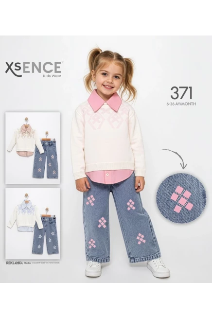 Kazaklı Gömlekli Pantolonlu Takım