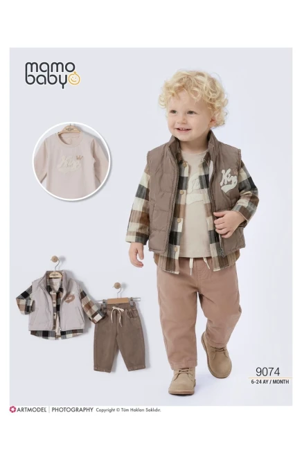 6-24 شهر صبي بدله جيله مع سروال