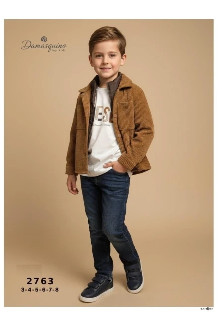 3-8 سنة صبي بدله ستره مع سروال