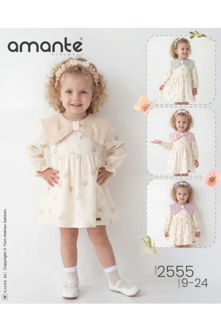 9-24 شهر فتاة فستان