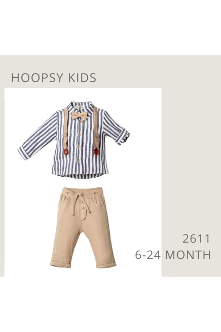 6-24 شهر صبي بدله قميص مع سروال