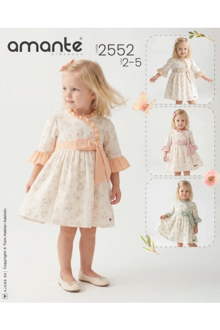 2-5 سنة فتاة فستان