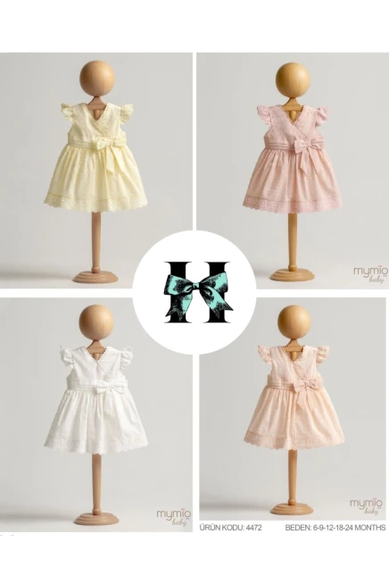 6-24 شهر فتاة فستان