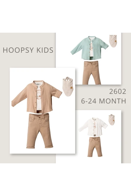 6-24 شهر صبي بدله قميص مع سروال