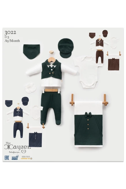 ٠-٣ أشهر صبي طقم حديثي الولادة