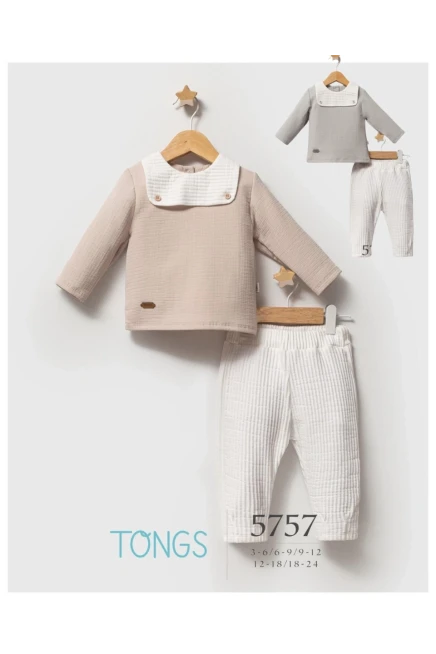 6-36 شهر صبي طقم سروال مع بلوزة