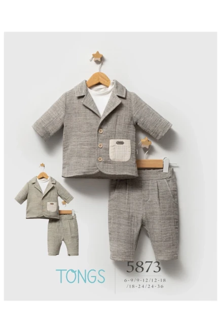 6-36 شهر صبي بدله ستره مع سروال