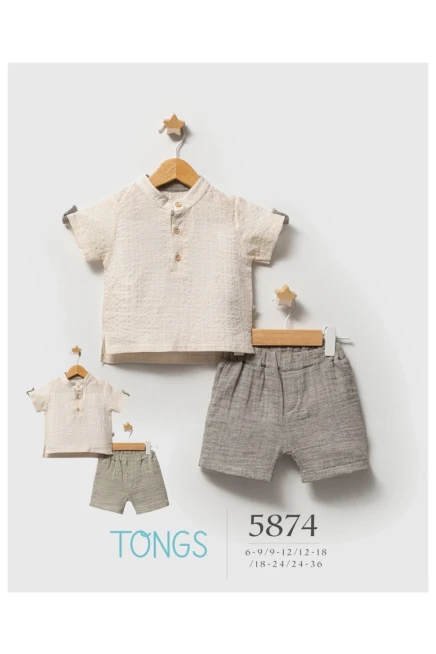 Tişörtlü Şort Takım