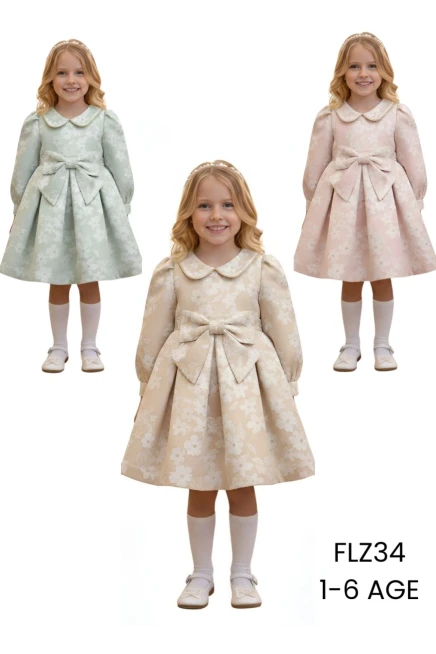 1-6 سنوات فتاة فستان