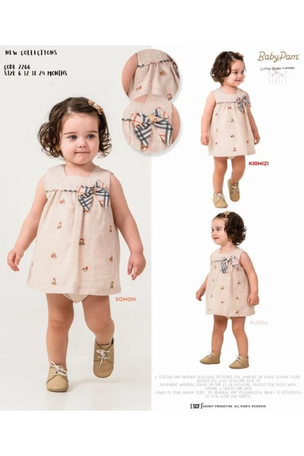 6-24 شهر فتاة فستان