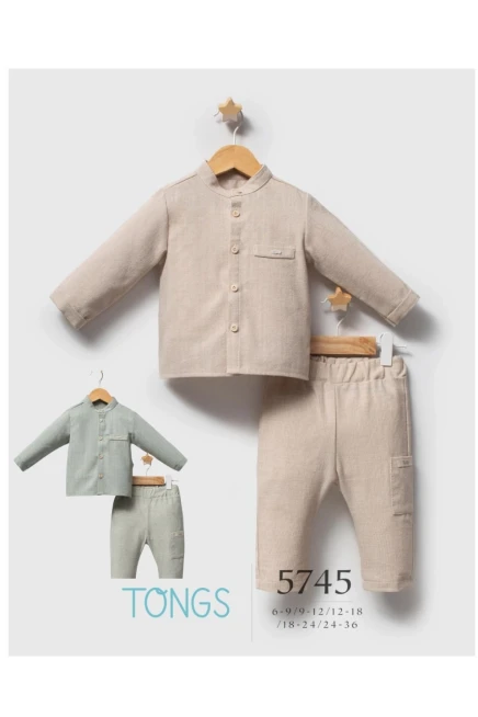 6-36 شهر صبي بدله قميص مع سروال