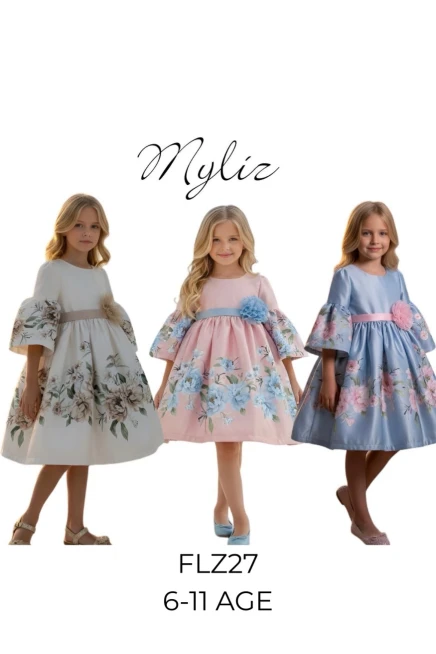 6-11 سنة فتاة بدله بلوزه مع تنوره