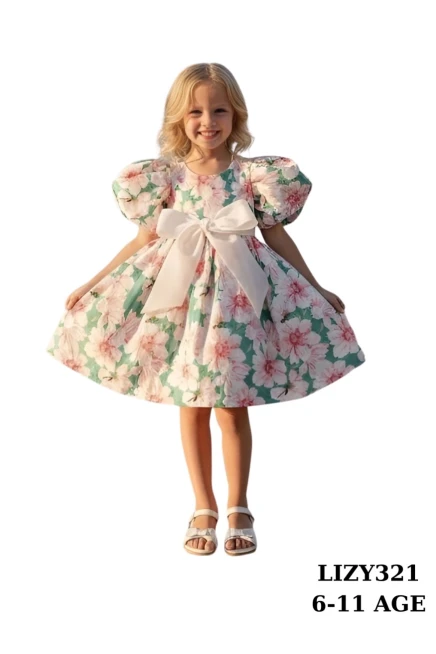 6-11 سنة فتاة فستان