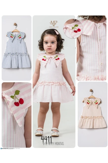 9-24 شهر فتاة فستان