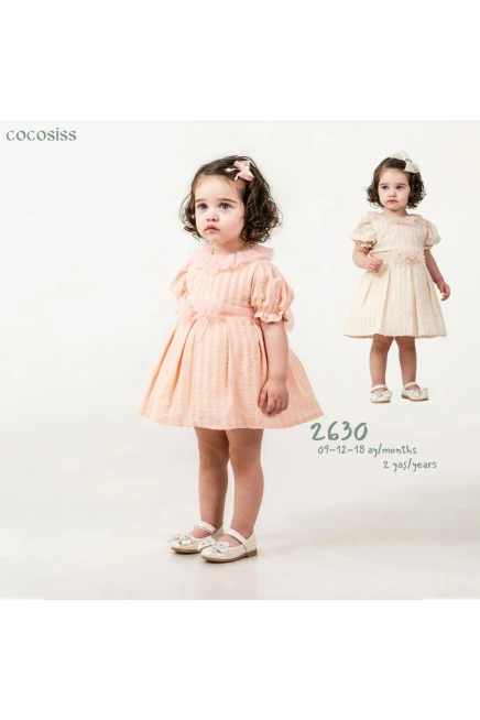 9-24 شهر فتاة فستان