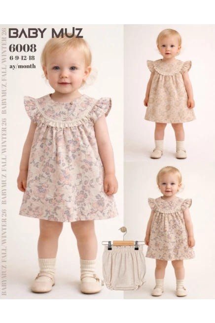 6-18 شهر فتاة فستان