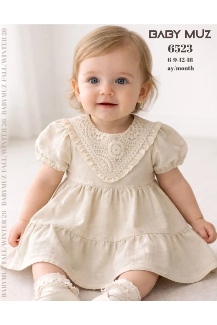 6-18 شهر فتاة فستان