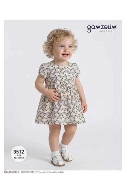 9-24 شهر فتاة فستان