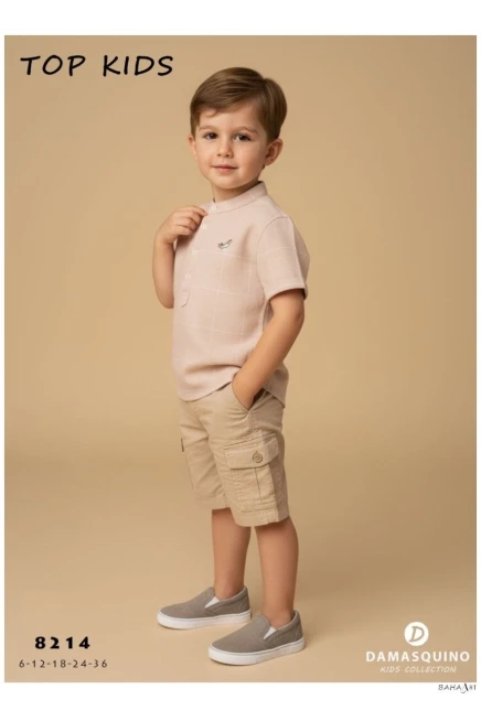 6-36 شهر صبي بدله قميص مع شورت