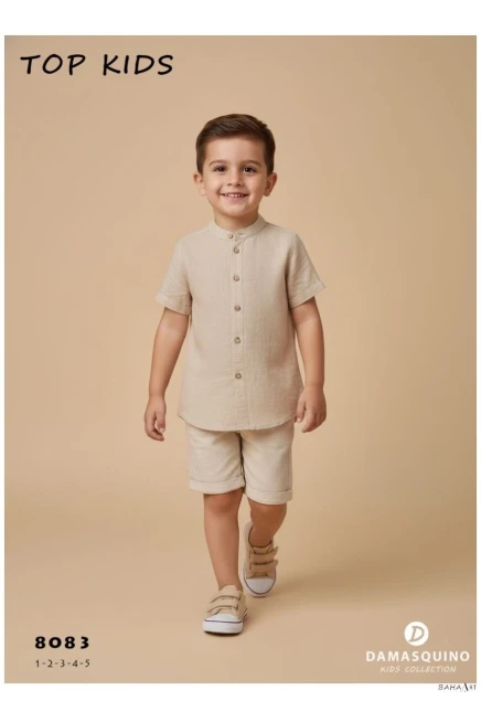 1-5 سنة صبي بدله قميص مع شورت