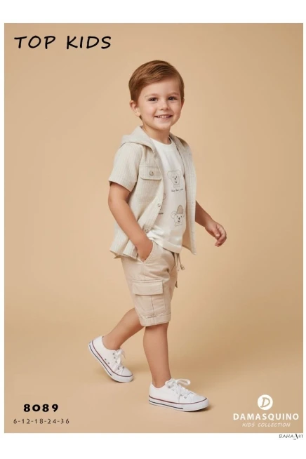 6-36 شهر صبي بدله قميص مع شورت