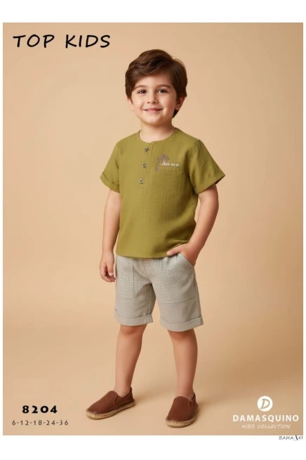 6-36 شهر صبي بدله تيشرت مع شورت