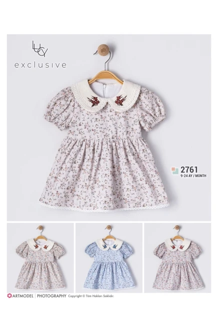 9-24 شهر فتاة فستان