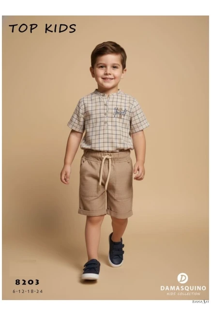 6-24 شهر صبي بدله قميص مع شورت