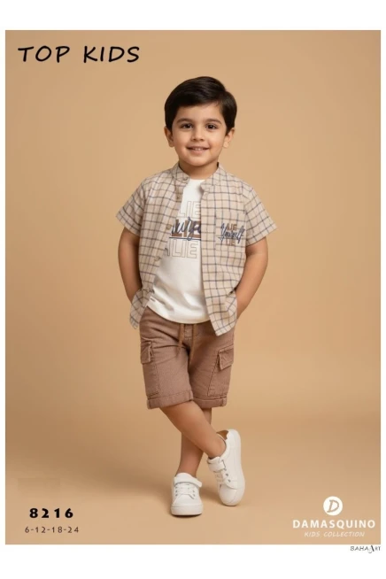 6-24 شهر صبي بدله قميص مع شورت