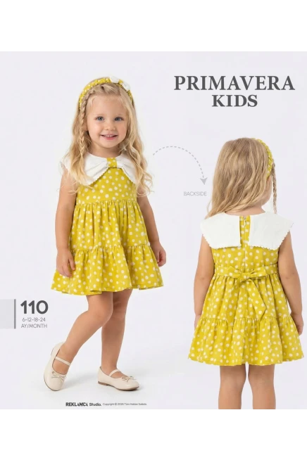 9-24 شهر فتاة فستان