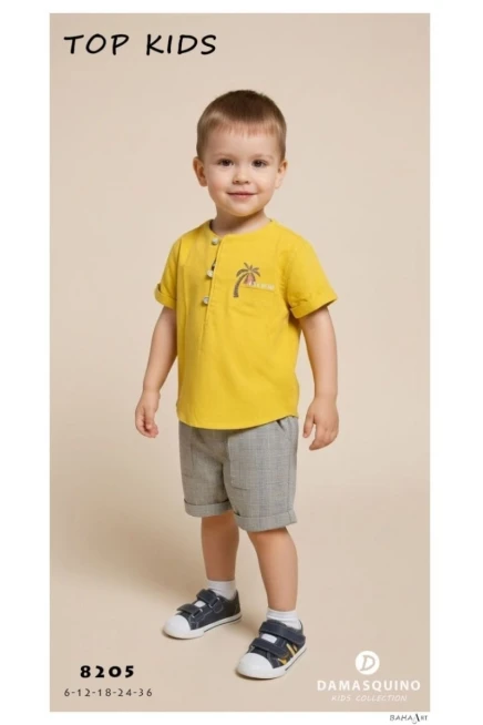 6-36 شهر صبي بدله تيشرت مع شورت