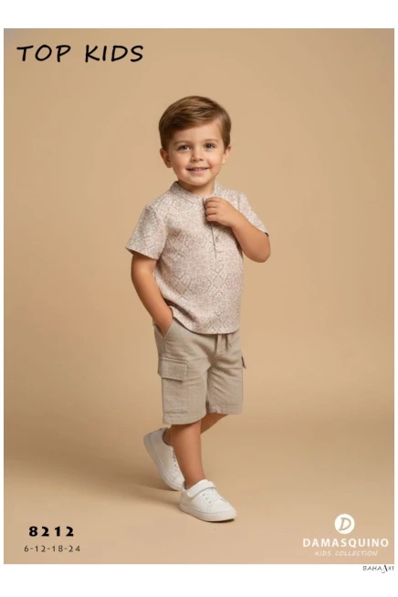 6-24 شهر صبي بدله تيشرت مع شورت