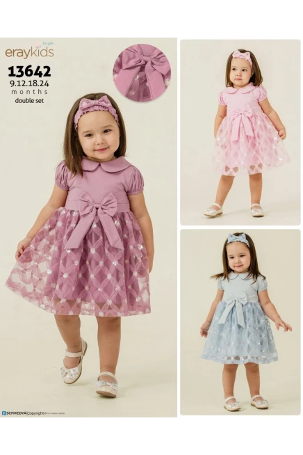 9-24 شهر فتاة فستان