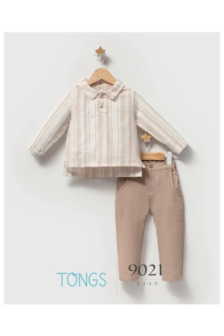 3-12 شهر صبي بدله ستره مع سروال