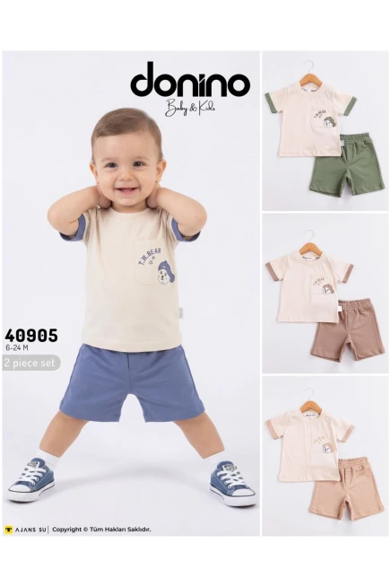 6-24 شهر صبي بدله تيشرت مع شورت