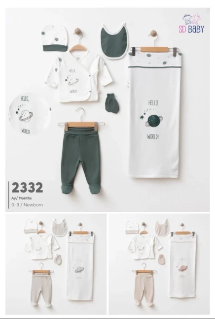 ٠-٣ أشهر صبي طقم حديثي الولادة