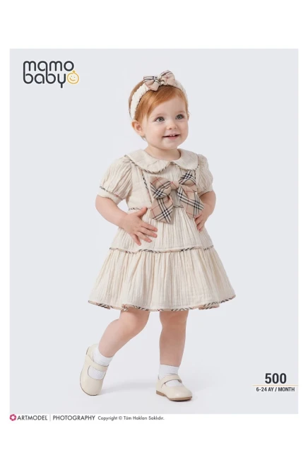 6-24 شهر فتاة فستان