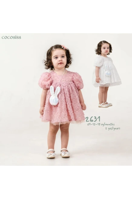 9-24 شهر فتاة فستان