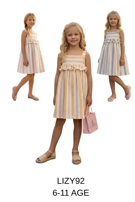 6-11 سنة فتاة فستان